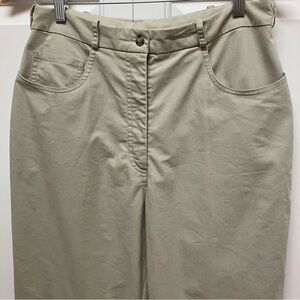 Tilley Endurables chino pants, tan beige, 10